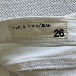 Bag and bone white skinny jean